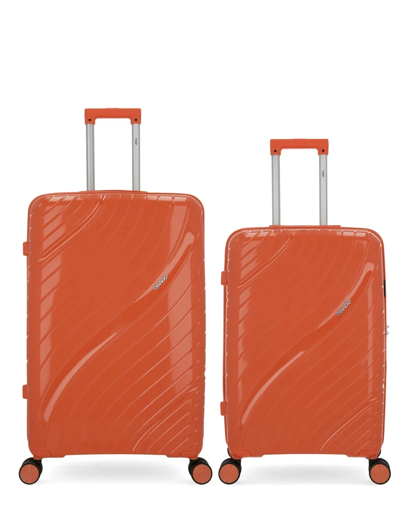 Lot de 2 Valises Rigides Grand Format et Taille Moyenne LYRA