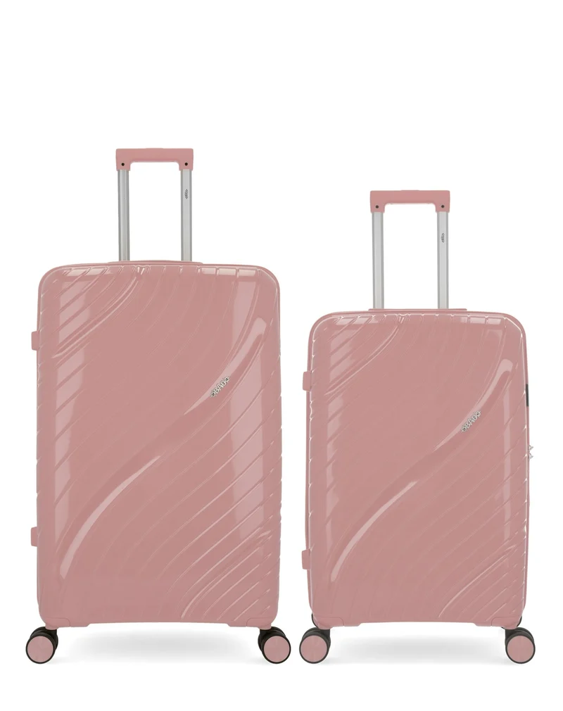 Lot de 2 Valises Rigides Grand Format et Taille Moyenne LYRA