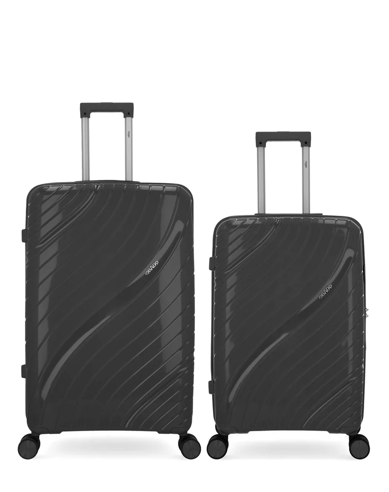 Lot de 2 Valises Rigides Grand Format et Taille Moyenne LYRA