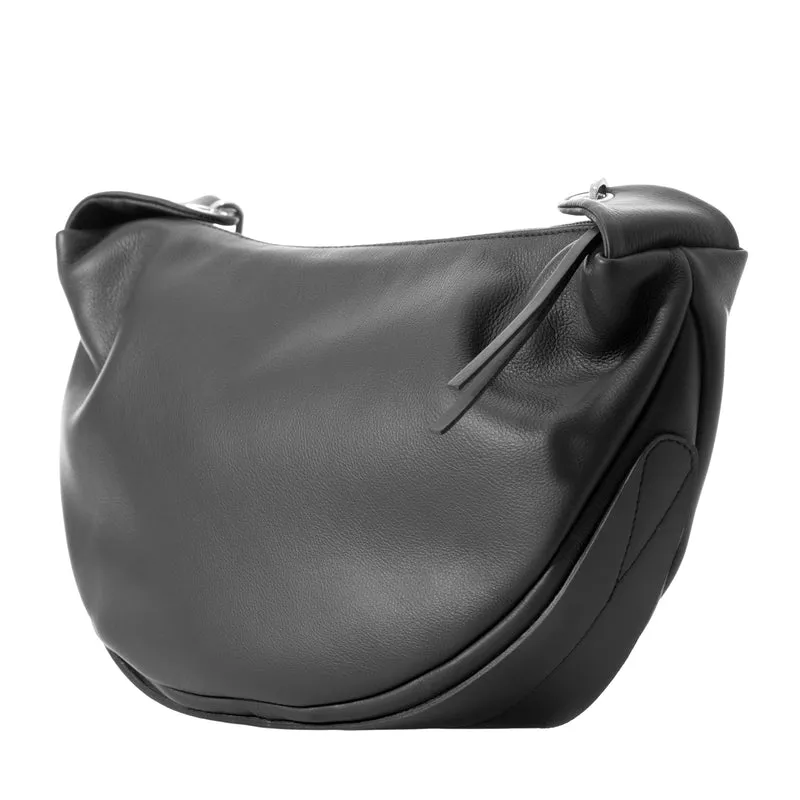 Sac Porté Croisé Sourire - Noir