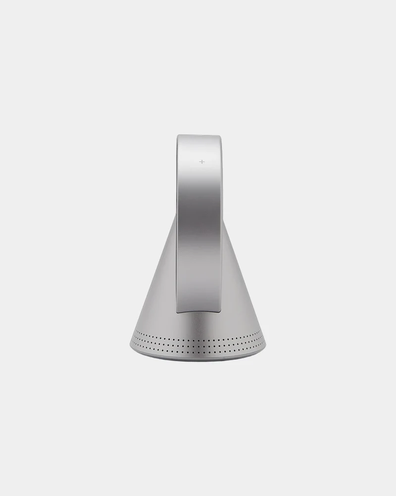 Radio-réveil Bluetooth aluminium Lexon Conic à personnaliser