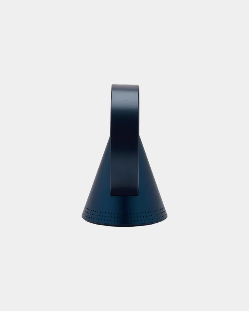 Radio-réveil Bluetooth aluminium Lexon Conic à personnaliser