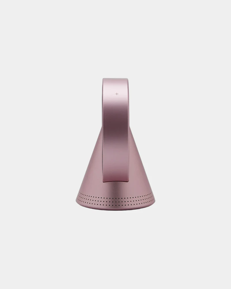 Radio-réveil Bluetooth aluminium Lexon Conic à personnaliser