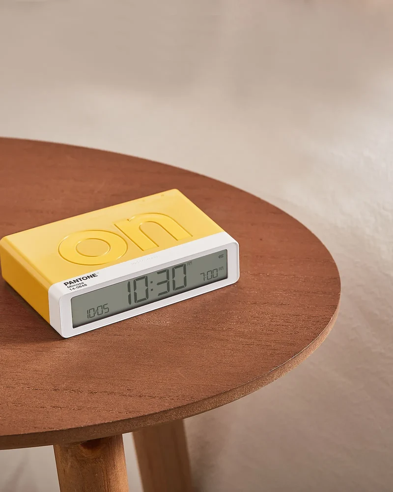 Réveil LCD réversible Lexon Flip+ MIMOSA à personnaliser