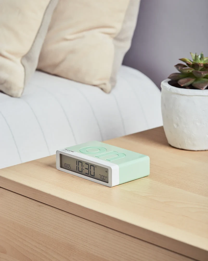 Réveil LCD réversible Lexon Flip+ MIMOSA à personnaliser
