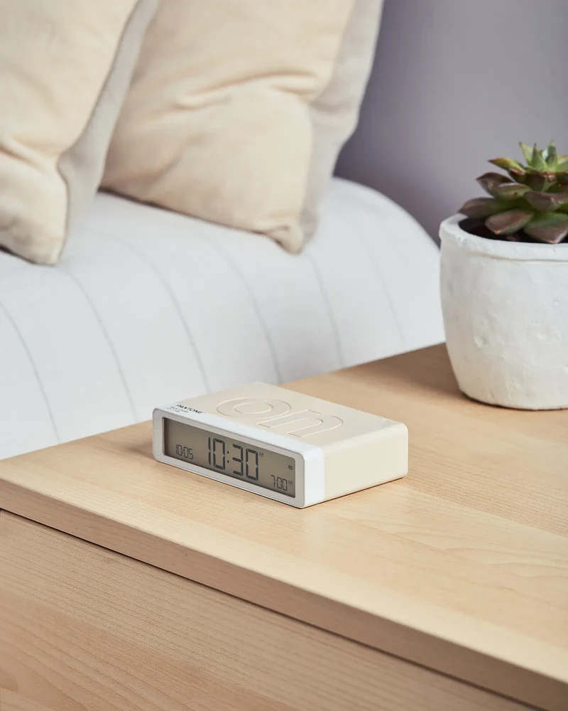 Réveil LCD réversible Lexon Flip+ MIMOSA à personnaliser