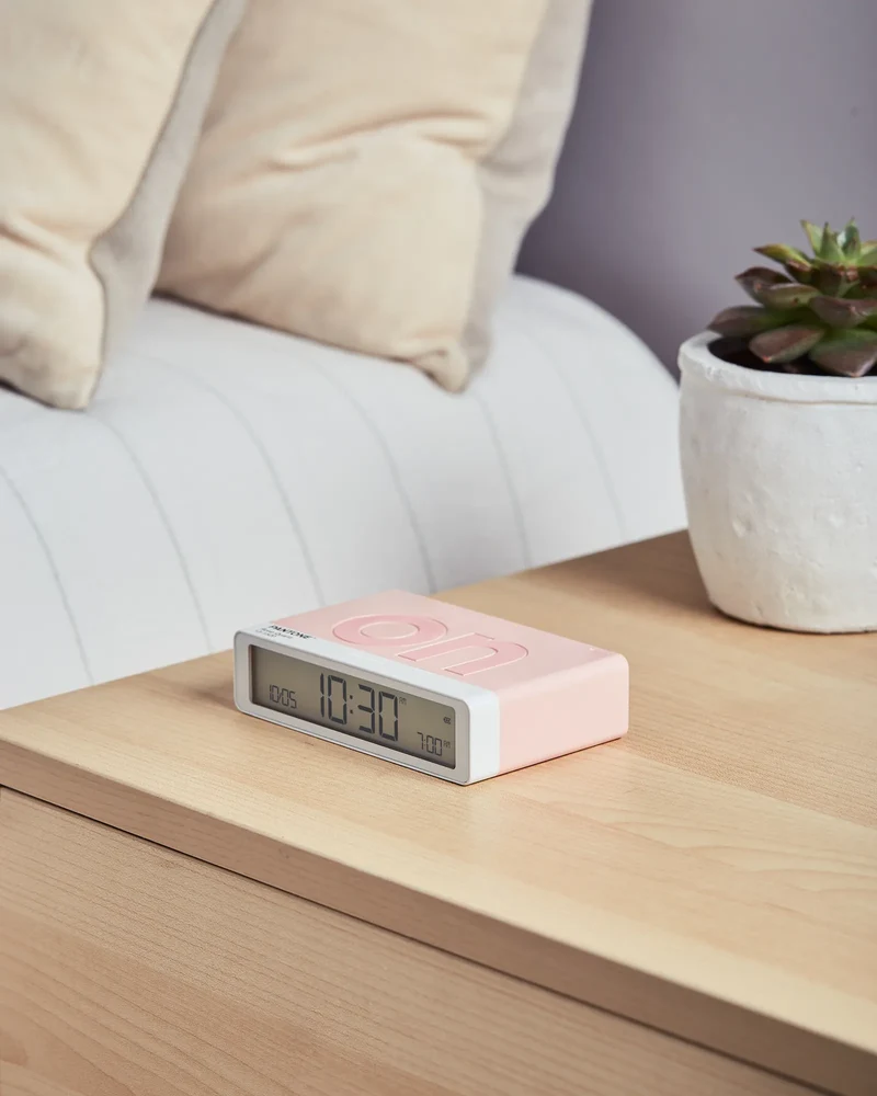 Réveil LCD réversible Lexon Flip+ MIMOSA à personnaliser