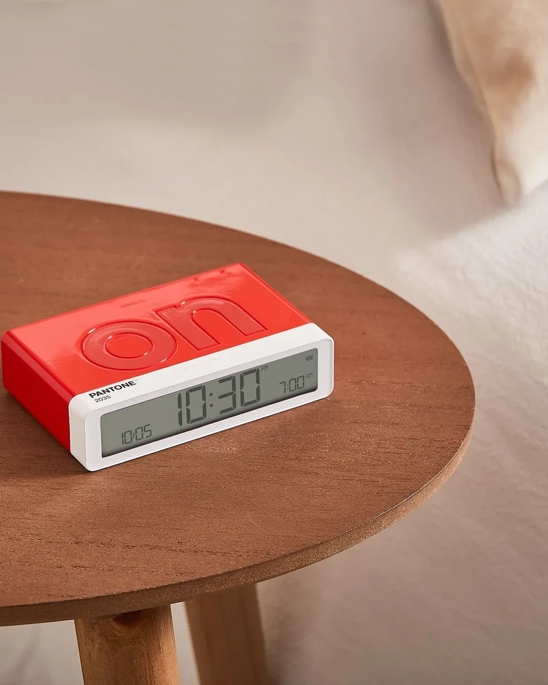 Réveil LCD réversible Lexon Flip+ MIMOSA à personnaliser