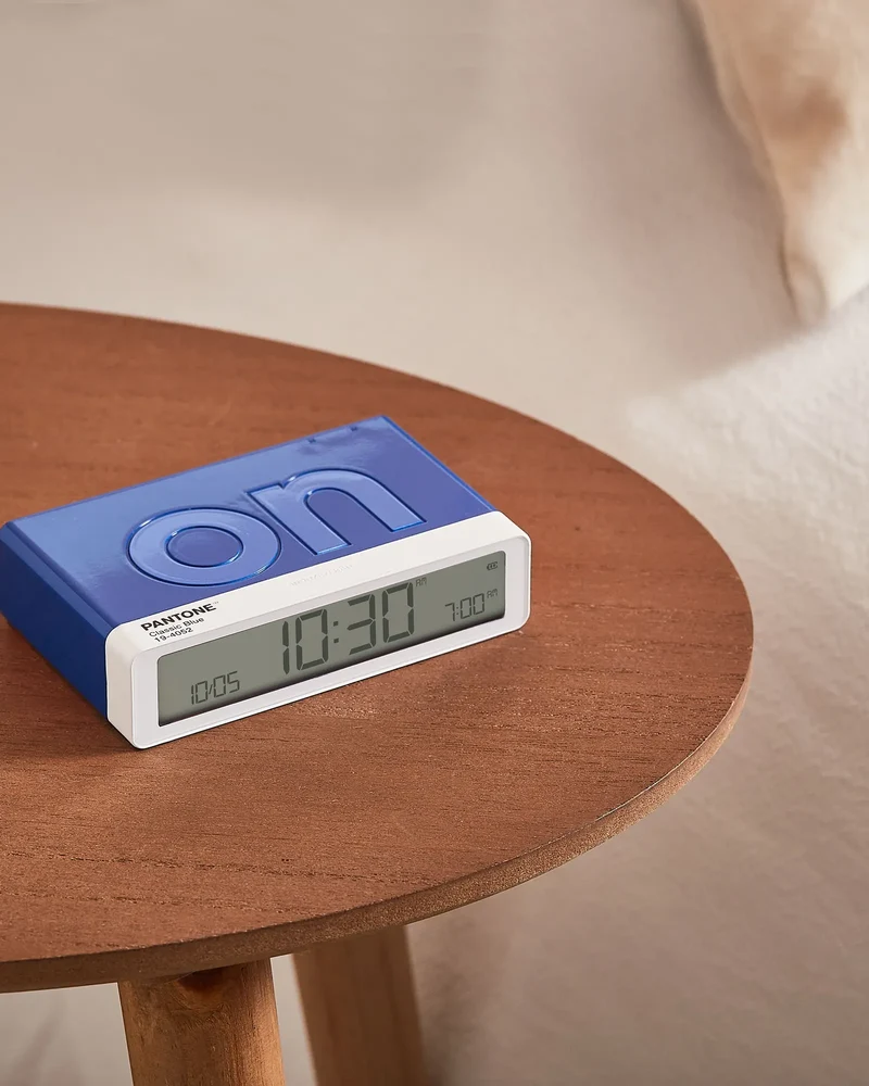 Réveil LCD réversible Lexon Flip+ MIMOSA à personnaliser