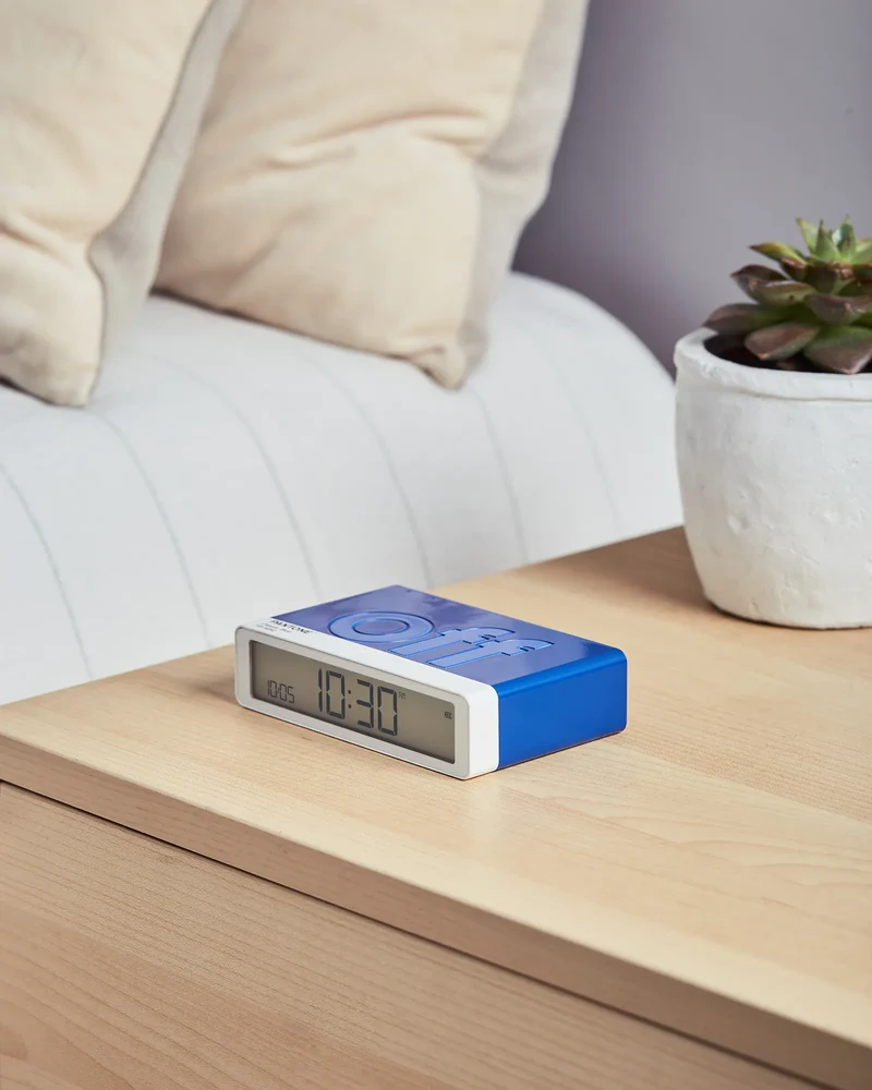 Réveil LCD réversible Lexon Flip+ MIMOSA à personnaliser