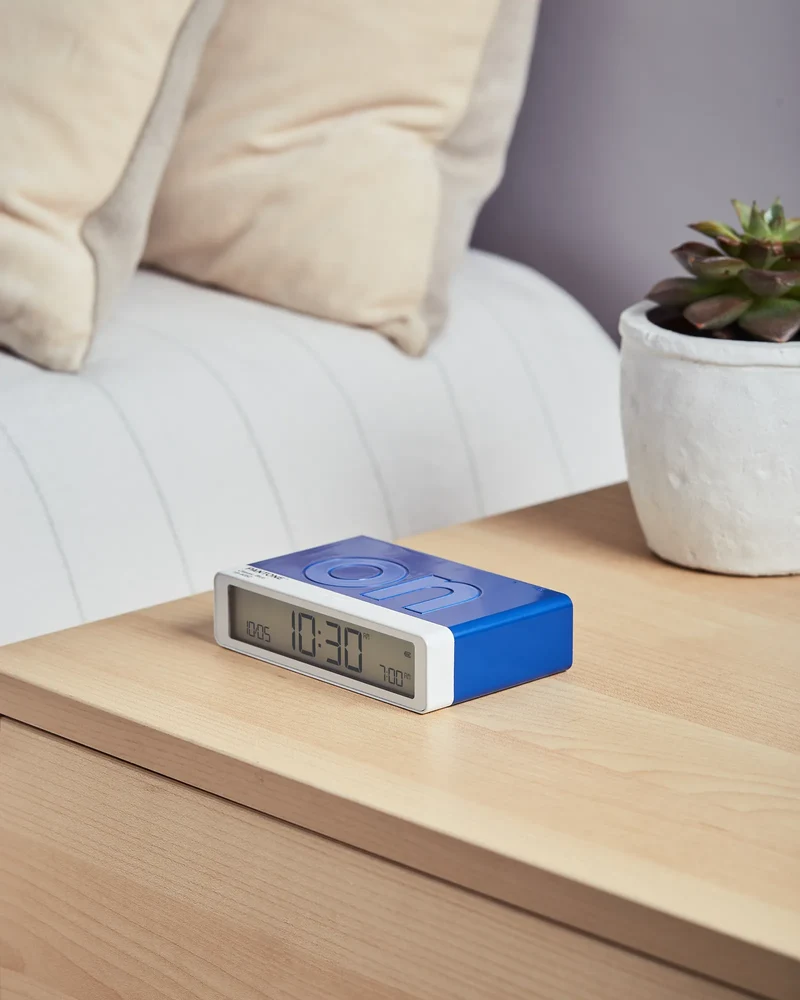 Réveil LCD réversible Lexon Flip+ MIMOSA à personnaliser