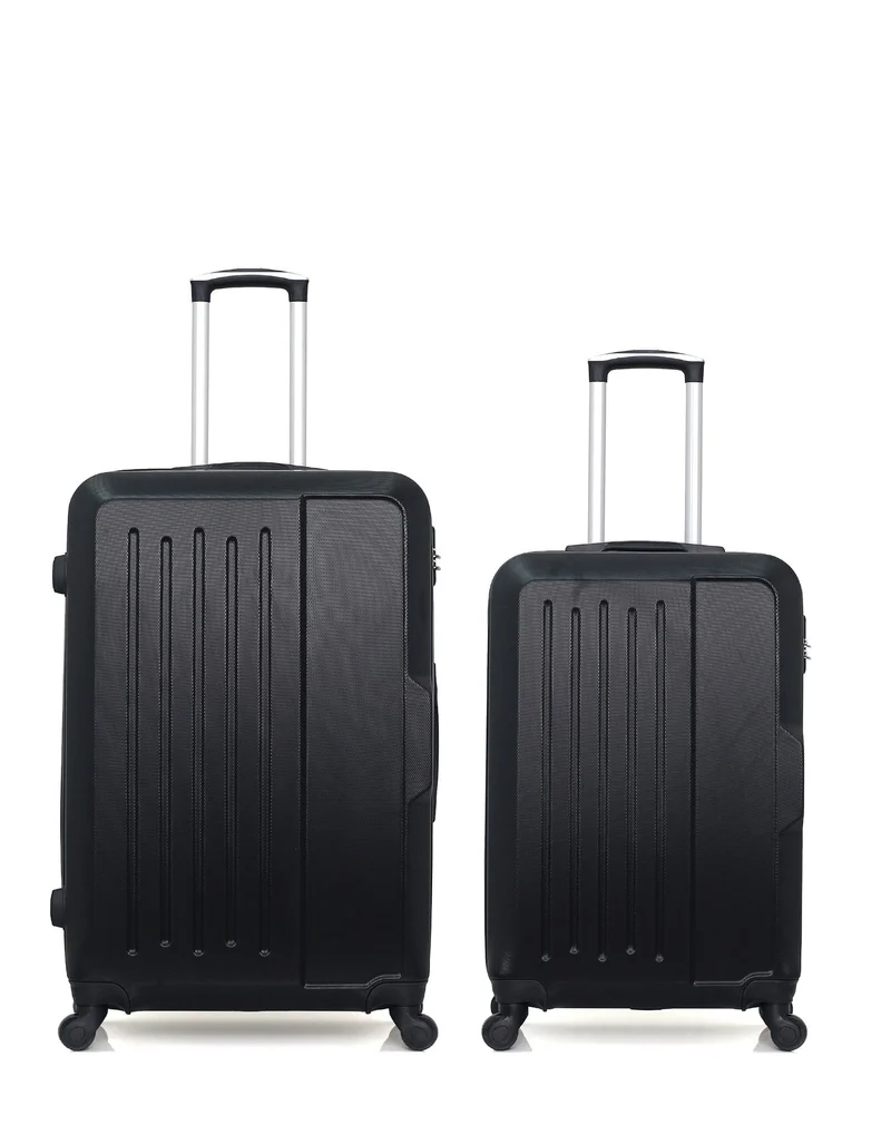 Lot de 2 Valises Rigides Grand Format et Taille Moyenne VESUVIO