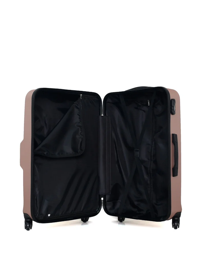 Lot de 2 Valises Rigides Grand Format et Taille Moyenne VESUVIO