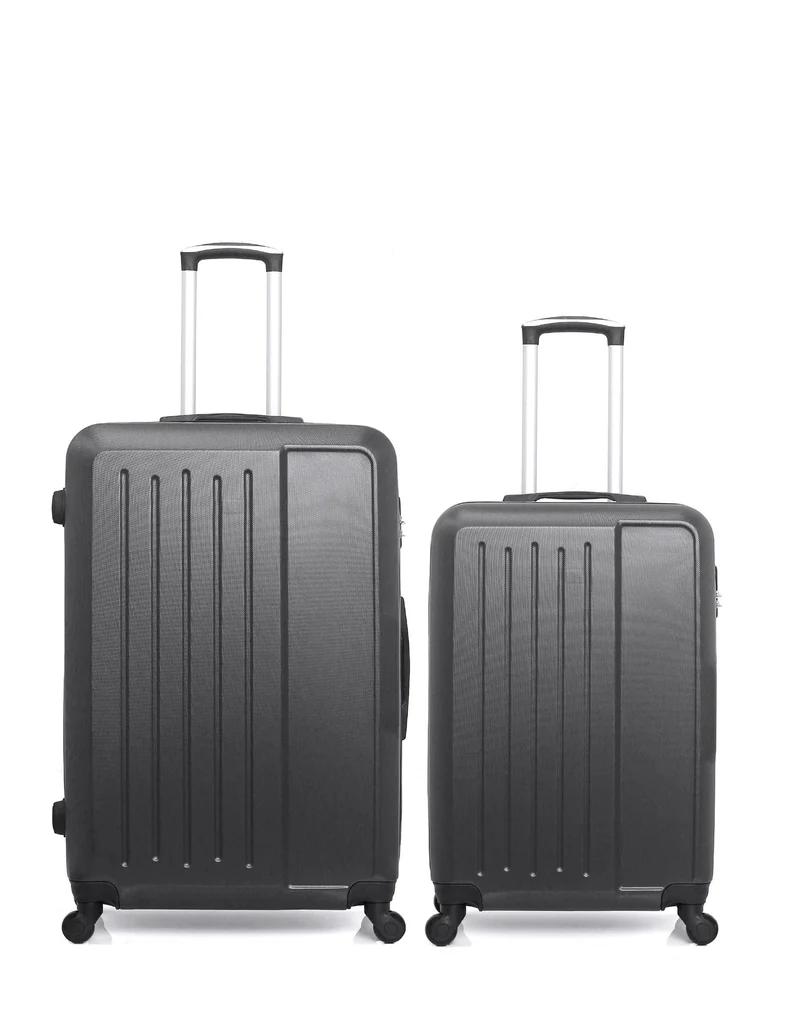 Lot de 2 Valises Rigides Grand Format et Taille Moyenne VESUVIO