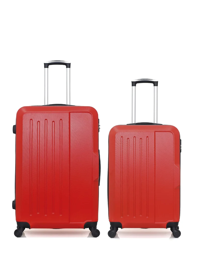 Lot de 2 Valises Rigides Grand Format et Taille Moyenne VESUVIO