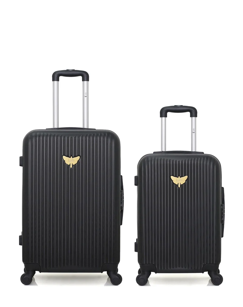 Lot de 2 Valises Rigides Taille Moyenne et Cabine AGATA