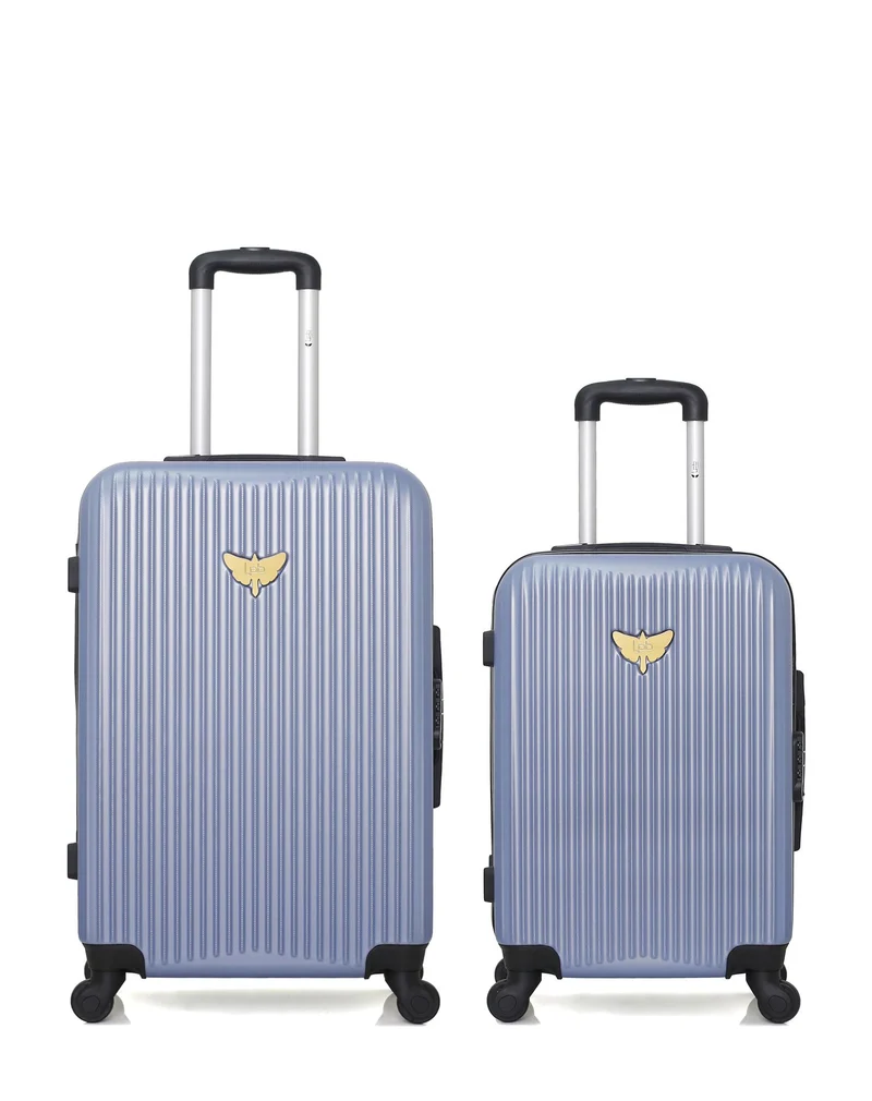 Lot de 2 Valises Rigides Taille Moyenne et Cabine AGATA
