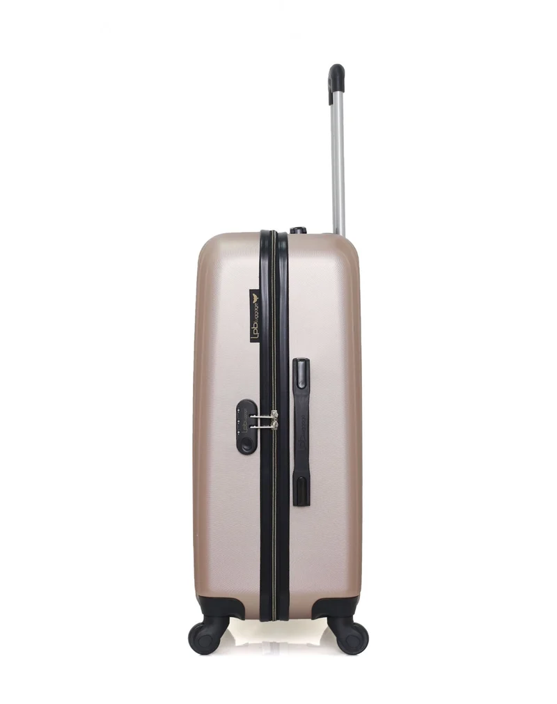 Lot de 2 Valises Rigides Taille Moyenne et Cabine XXS AGATA