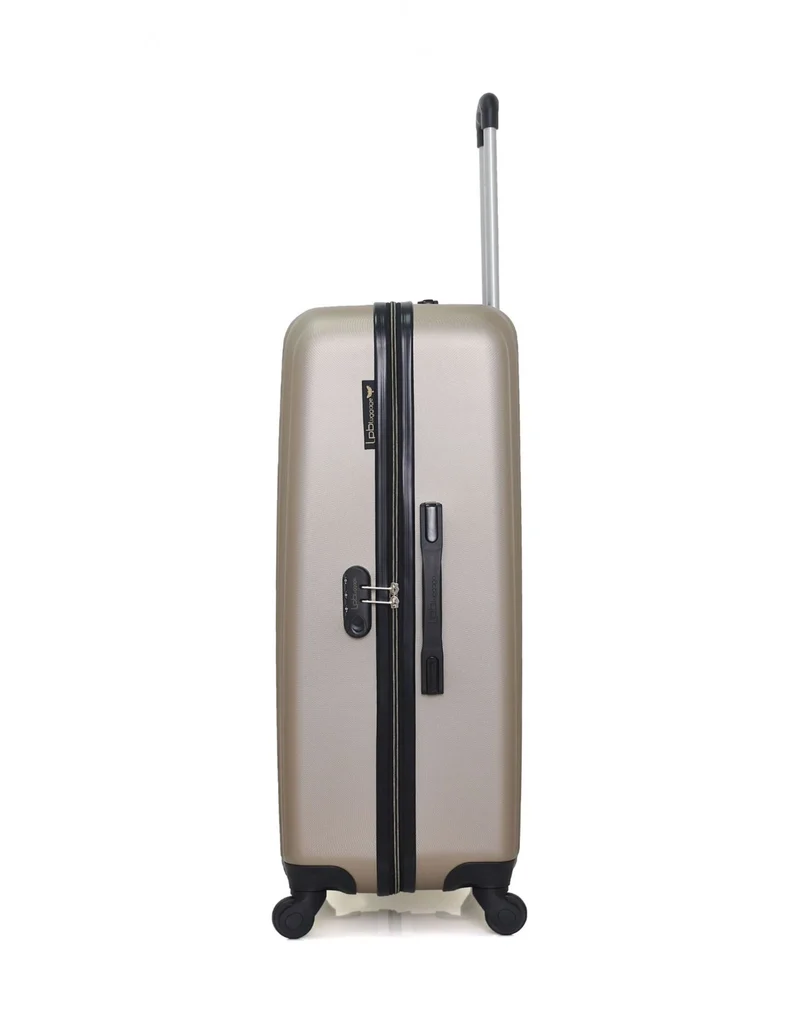 Lot de 3 Valises Rigides Grand Format, Cabine et Cabine XXS AGATA