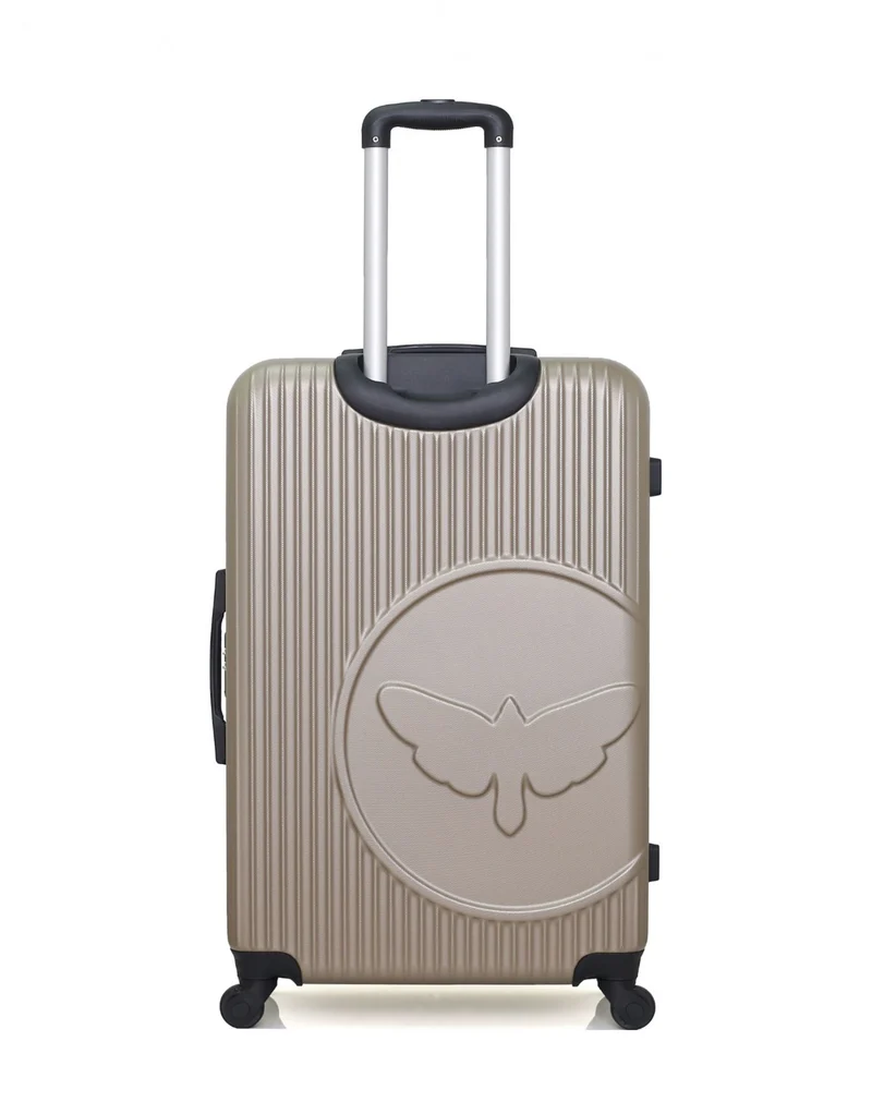 Lot de 3 Valises Rigides Grand Format, Cabine et Cabine XXS AGATA