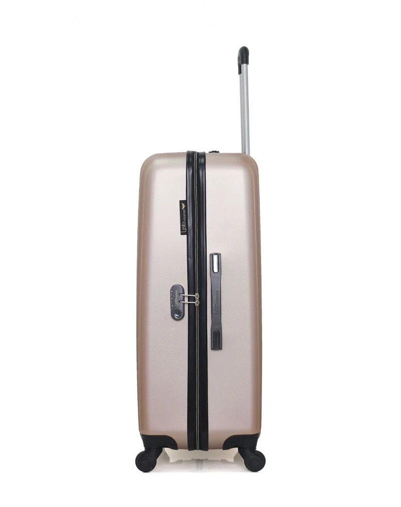Lot de 3 Valises Rigides Grand Format, Cabine et Cabine XXS AGATA