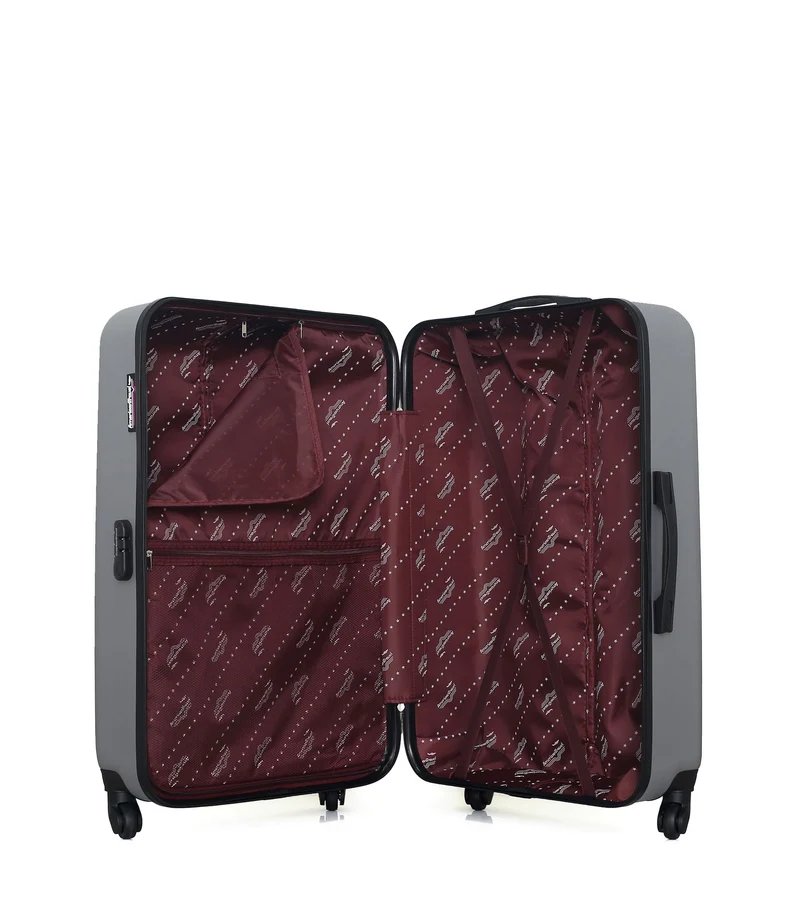 Lot de 3 Valises Rigides Grand Format, Moyenne et Cabine XXS CHELSEA