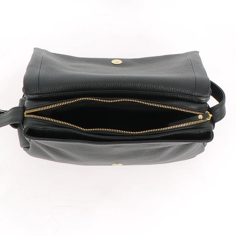 Sac Porté Épaule / Porté Croisé Louisa - Noir