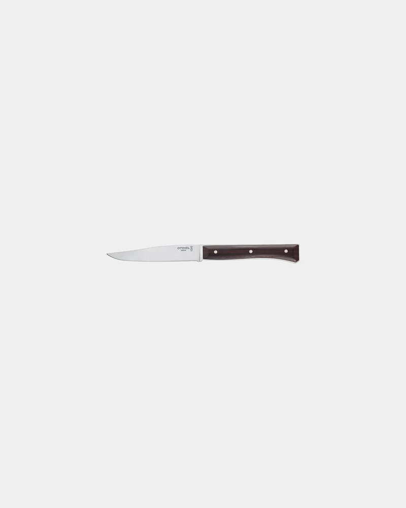 Coffret de 4 couteaux de table Facette Frêne Opinel à personnaliser
