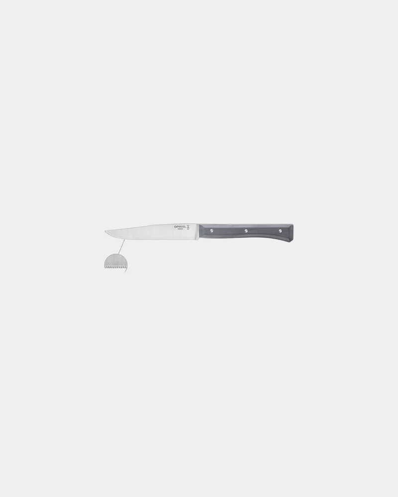Coffret de 4 couteaux de table Facette Frêne Opinel à personnaliser