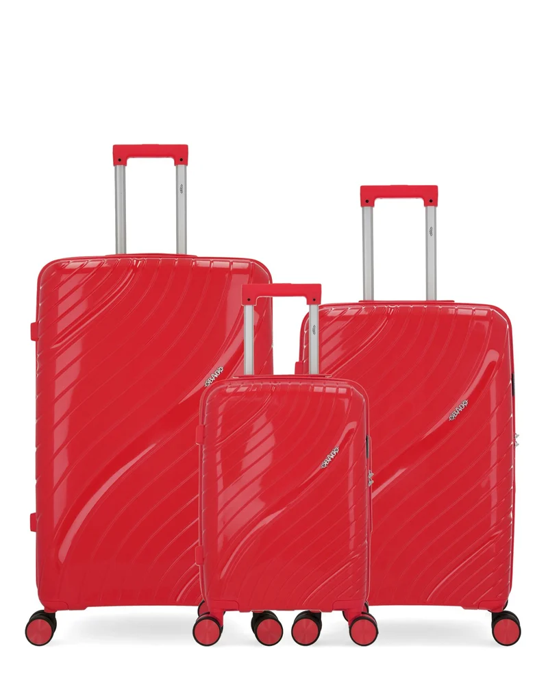 Lot de 3 Valises Grand Format, Taille Moyenne et Cabine XS LYRA