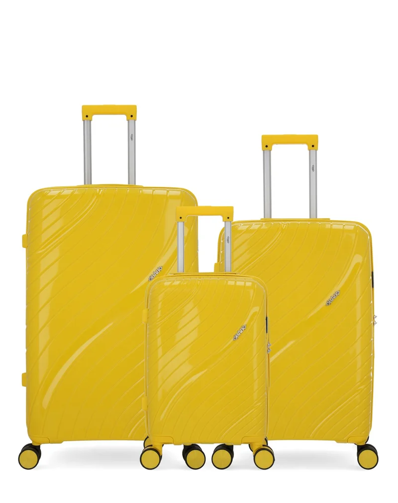 Lot de 3 Valises Grand Format, Taille Moyenne et Cabine XS LYRA