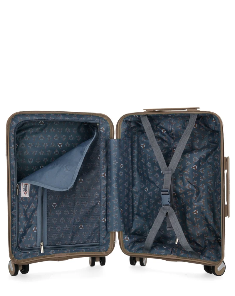 Lot de 2 Valises Rigides Cabine et Grand Vanity VELA