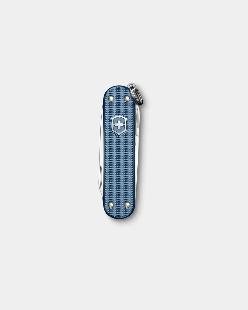 Couteau suisse Alox Glacial Blue Victorinox Classic SD à personnaliser
