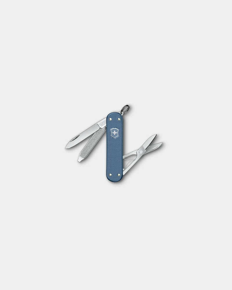 Couteau suisse Alox Glacial Blue Victorinox Classic SD à personnaliser