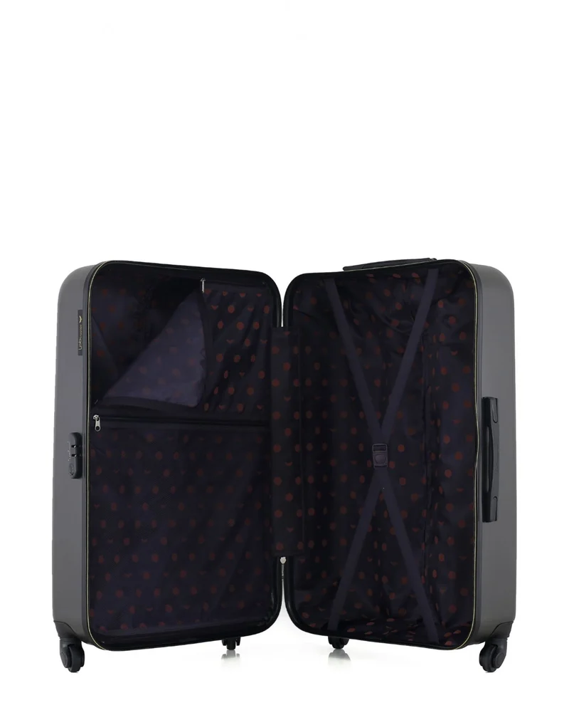 Lot de 2 Valises Rigides Grand Format et Cabine AGATA