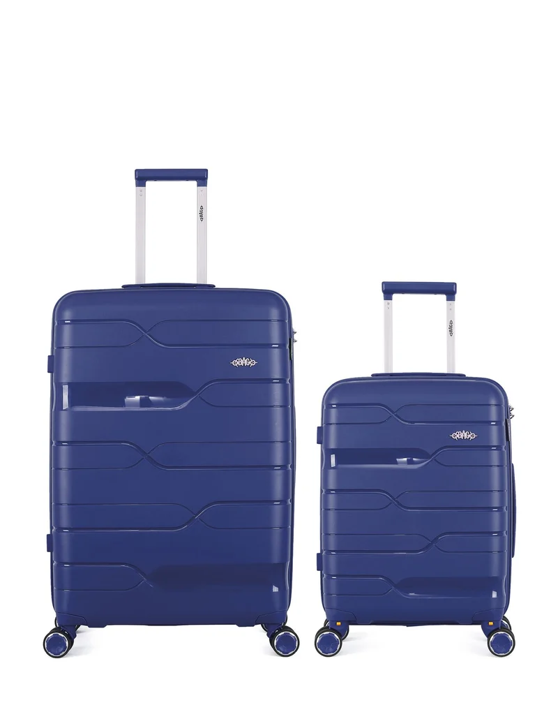 Lot de 2 Valises Rigides Grand Format et Cabine PEGASE