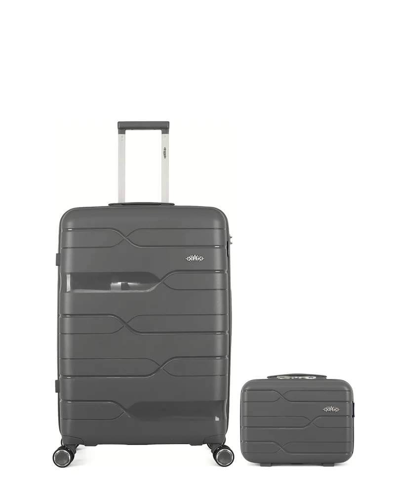 Lot de 2 Valises Rigides Grand Format et Grand Vanity PEGASE