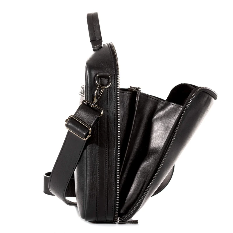 Sac Porte Document Sanremo - Noir