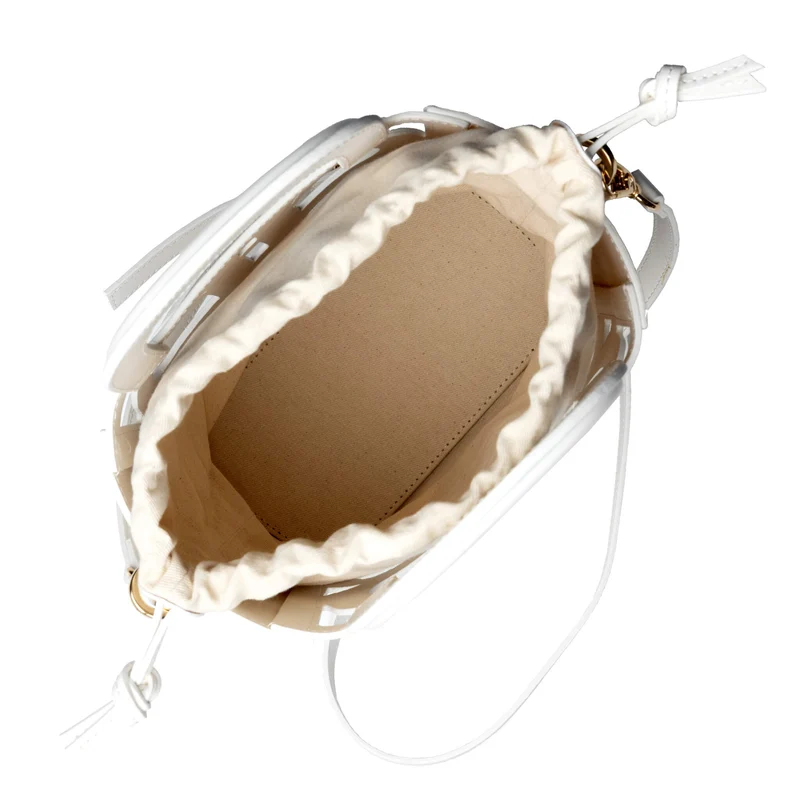 Sac à Main Seau LB - Blanc