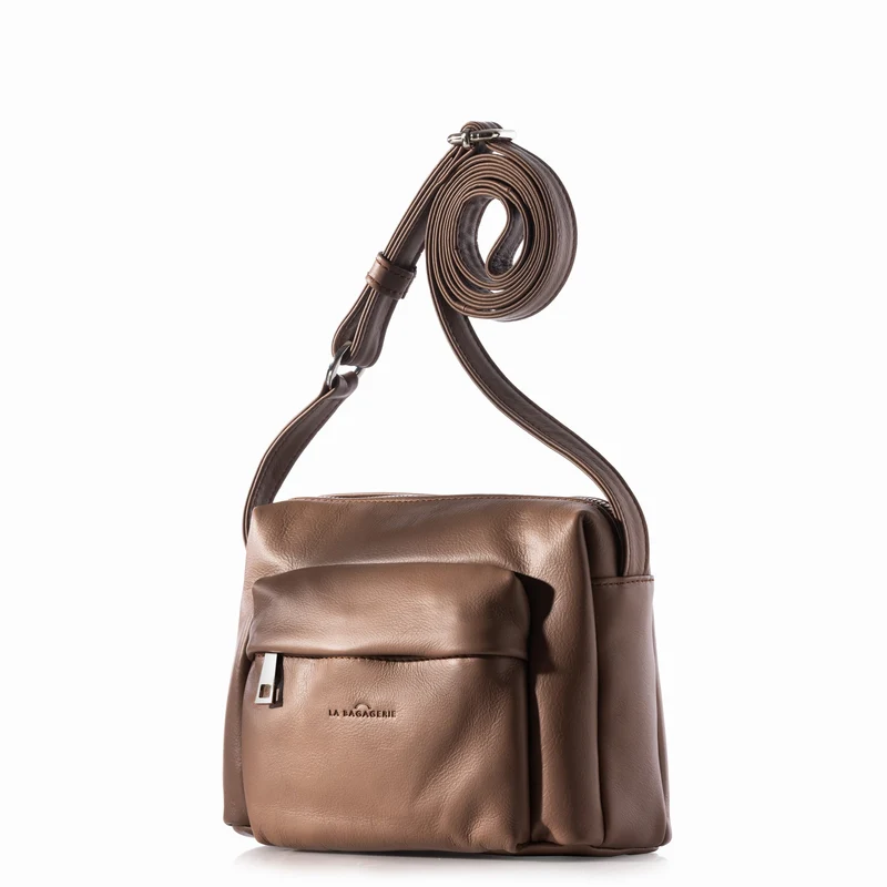 Sac Bandoulière Ariane - Gris Taupe