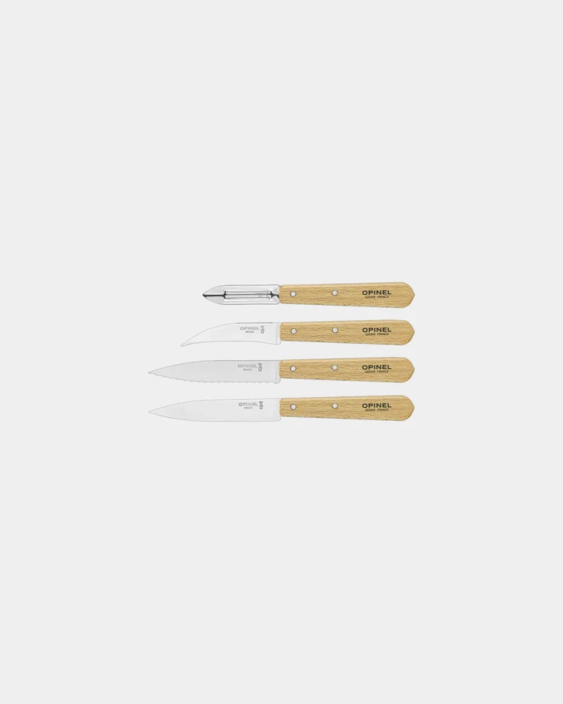 Coffret de couteaux bois Opinel Les Essentiels à personnaliser
