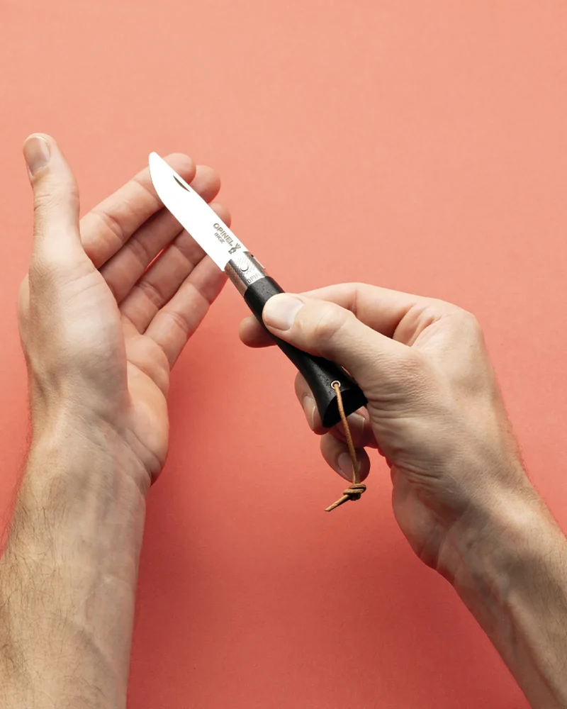 Couteau inox Opinel N°6 à personnaliser