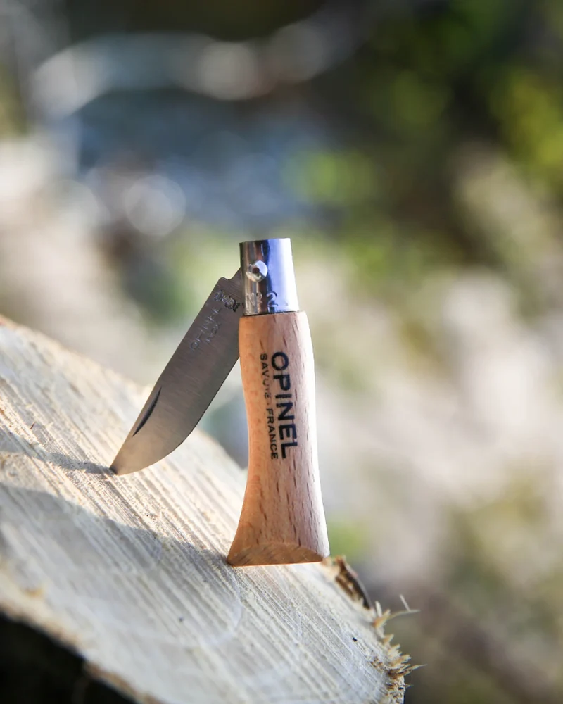 Couteau inox Opinel N°02 à personnaliser