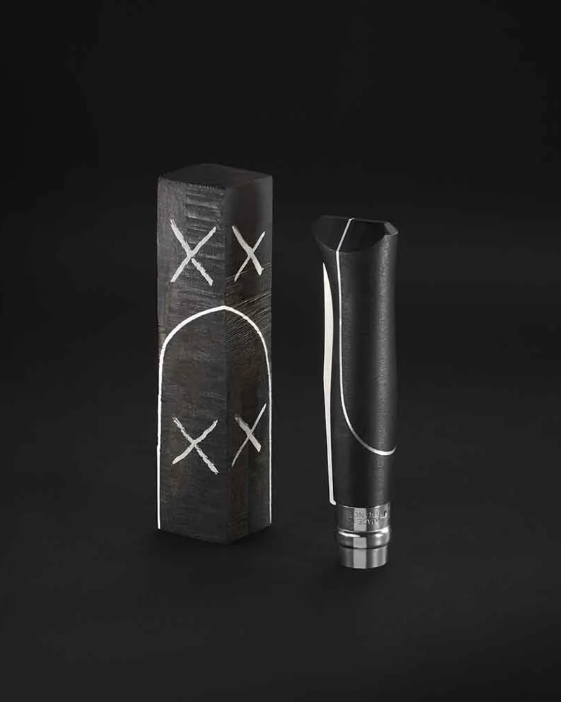 Couteau acier inoxydable Opinel N°08 Ellipse à personnaliser