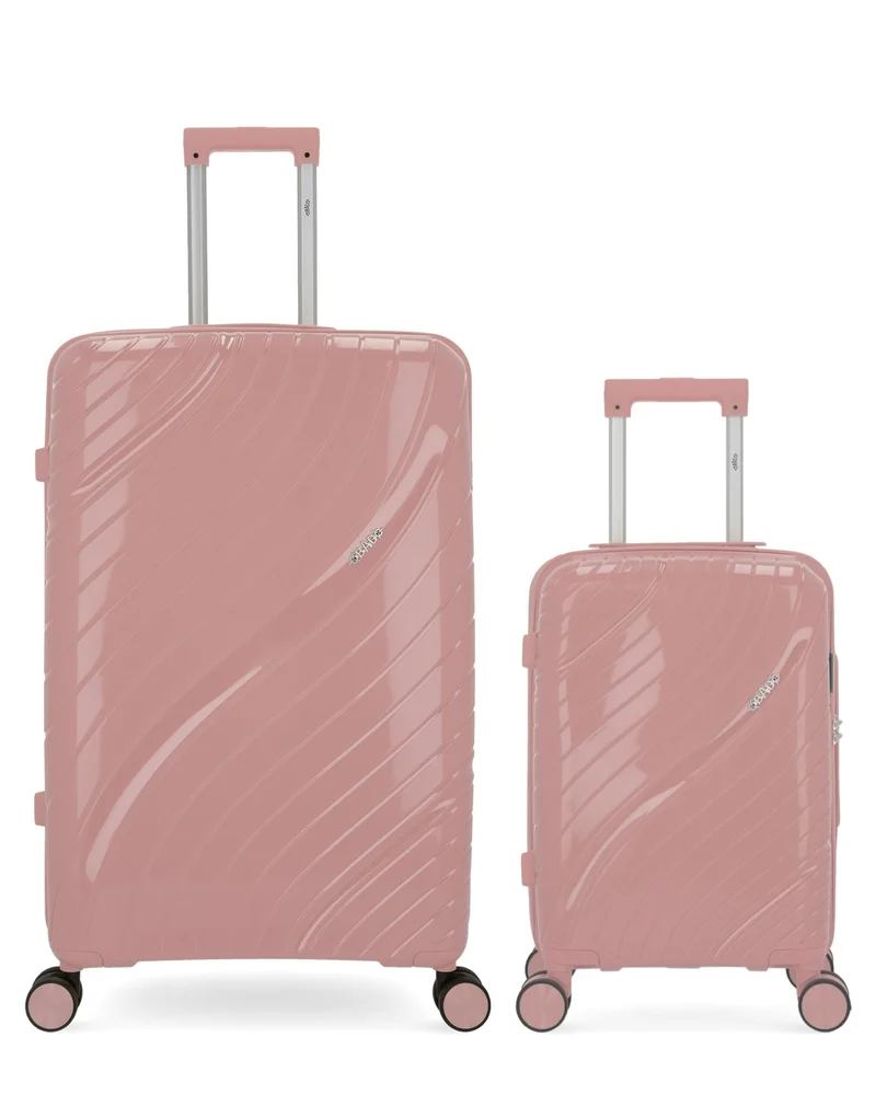 Lot de 2 Valises Rigides Grand Format et Cabine XS LYRA
