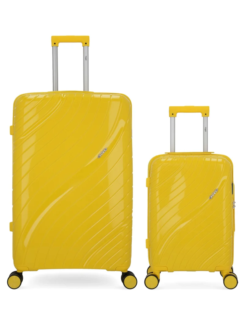 Lot de 2 Valises Rigides Grand Format et Cabine XS LYRA