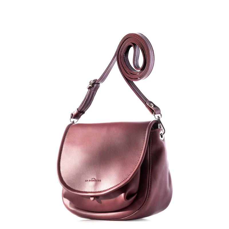 Sac Besace Porté Croisé Olivia - Bordeaux