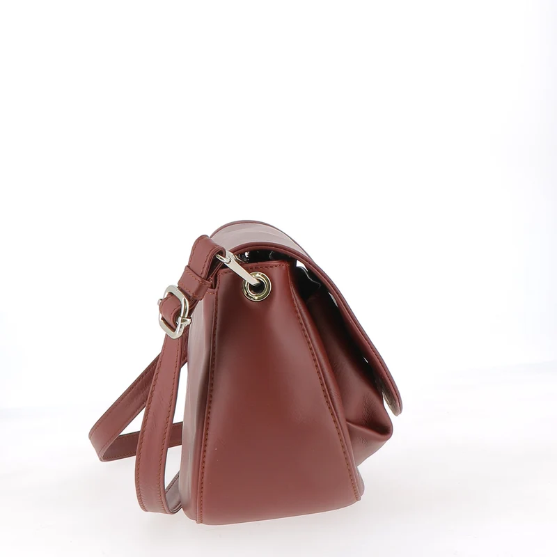 Sac Besace Porté Croisé Olivia - Bordeaux