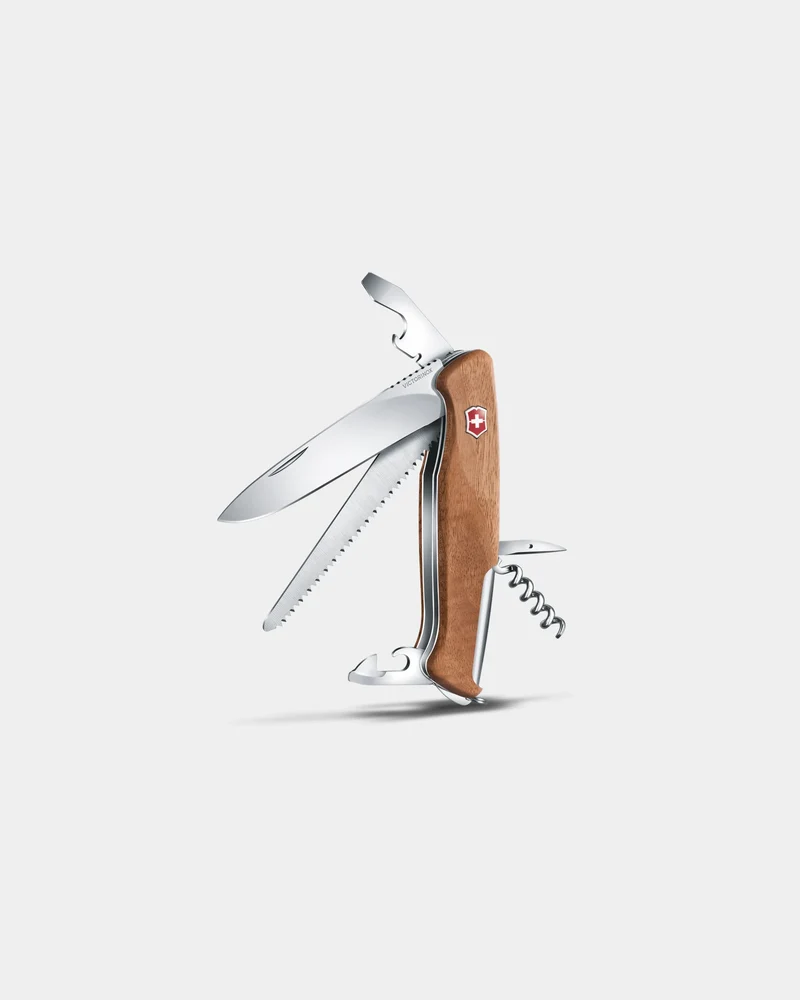 Couteau suisse bois de noyer Victorinox Ranger 55 à personnaliser