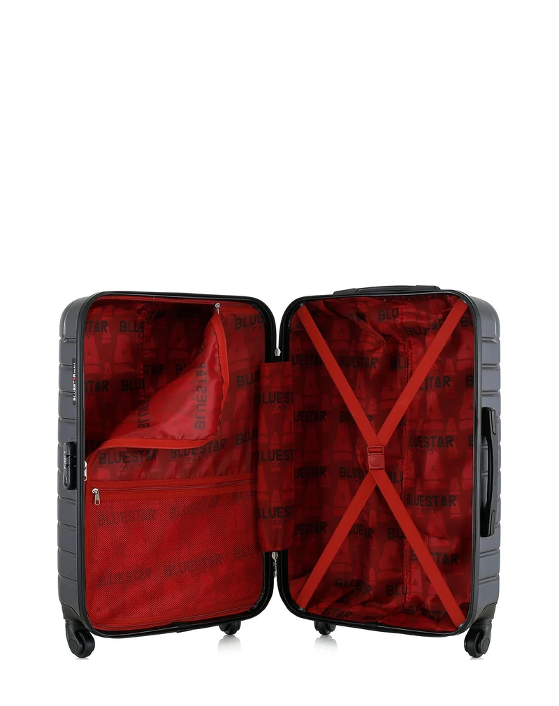 Lot de 3 Valises Rigides Taille Moyenne, Cabine et Cabine XXS CITE